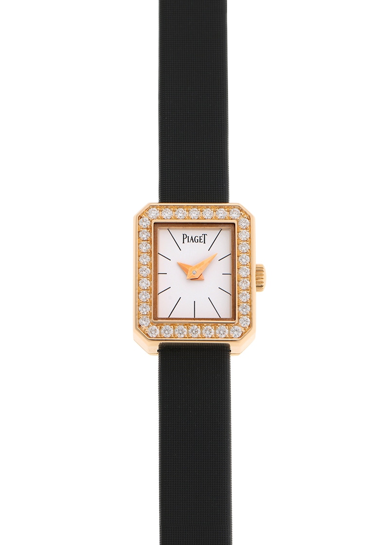 ピアジェ - ミニ プロトコール ベゼルダイヤ | PIAGET | P10691 | PG 白文字盤 クォーツ サテン | 中古