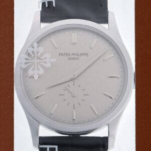 パテックフィリップ - カラトラバ | PATEK PHILIPPE | 5196G-001 | WG シルバー文字盤 手巻き レザー | 入荷予定 | 中古