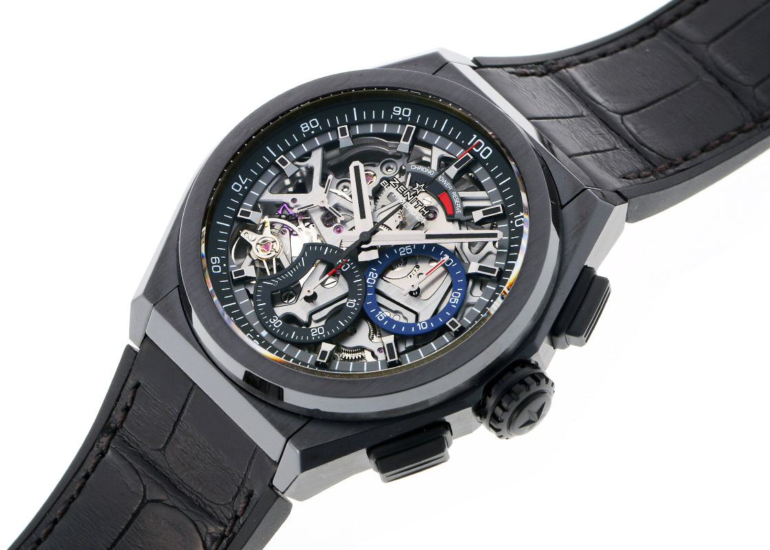 ゼニス - デファイ エルプリメロ 21 | ZENITH | 49.9000.9004/78.R582 | CE スケルトン文字盤 自動巻き ラバーアリゲーター | 未使用品
