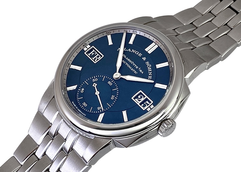 A.ランゲ&ゾーネ - オデュッセウス | A.LANGE&SOHNE | 363.179(LSLS3635BA) | SS ブルー文字盤 自動巻き ブレスレット | 中古品
