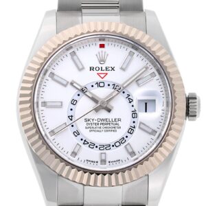 ロレックス - オイスター パーペチュアル スカイドゥエラー | ROLEX | 336934 | WG&SS 白文字盤 自動巻き ブレスレット | 中古