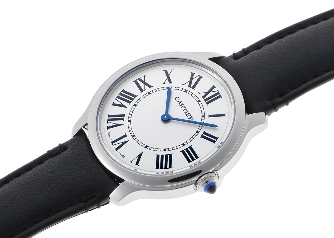 カルティエ - ロンド マスト ドゥ カルティエ | CARTIER | WSRN0031 | SS シルバー文字盤 クォーツ レザー | 未使用品