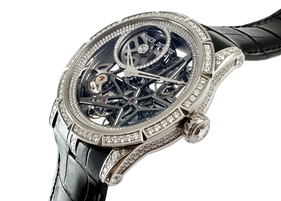 ロジェデュブイ - エクスカリバー モノバランシエ 28本限定 | ROGER DUBUIS | RDDBEX0807 | WG スケルトン文字盤 自動巻き レザー | 委託品 | 中古