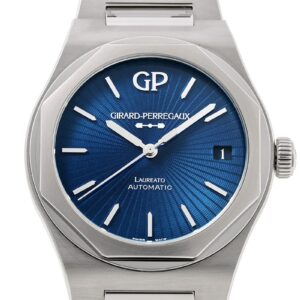 ジラールペルゴ - ロレアート 藍色 ジャパンリミテッド | GIRARD PERREGAUX | 81010-11-3310-1GM | SS ブルー文字盤 自動巻き ブレスレット | 中古