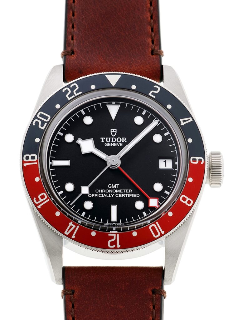チューダー - ブラックベイ GMT | TUDOR | 79830RB | SS 黒文字盤 自動巻き レザー | 中古