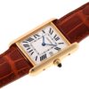 カルティエ - タンク ルイ カルティエ | CARTIER | W1529756 | YG シルバー文字盤 クォーツ レザー | 中古