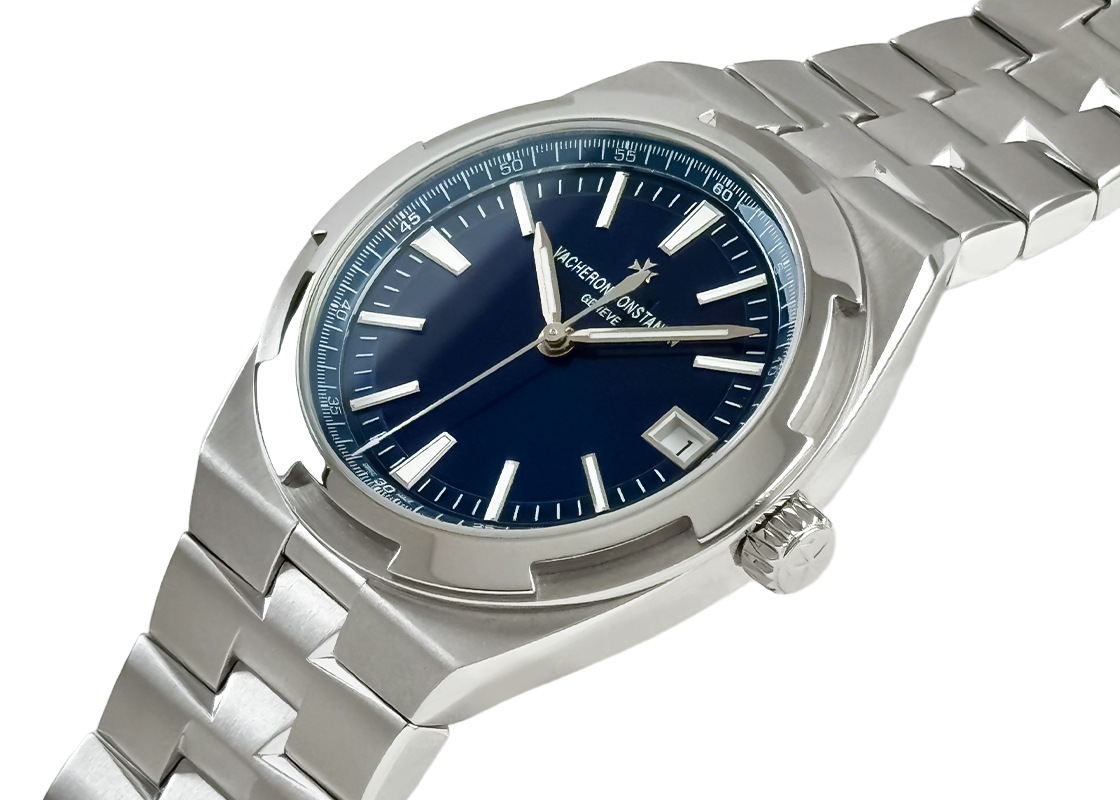 ヴァシュロンコンスタンタン - オーヴァーシーズ | VACHERON CONSTANTIN | 4500V/110A-B128 | SS ブルー文字盤 自動巻き ブレスレット | 中古