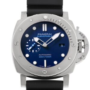 オフィチーネパネライ - サブマーシブル | OFFICINE PANERAI | PAM00692 | BMG-Tech ブルー文字盤 自動巻き ラバー | 中古