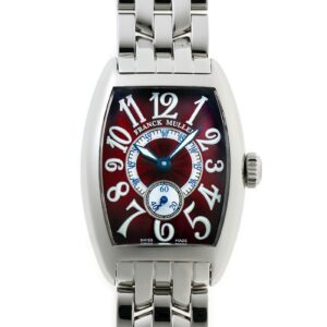 フランクミュラー - トノーカーベックス ジャパンリミテッド | FRANCK MULLER | 1750S6J | SS ボルドー文字盤 手巻き ブレスレット | 中古