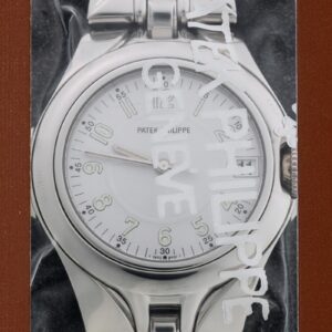 パテックフィリップ - スカルプチャー 300本限定 | PATEK PHILIPPE | 5091/1A-001 | SS 白文字盤 自動巻き ブレスレット | レストア