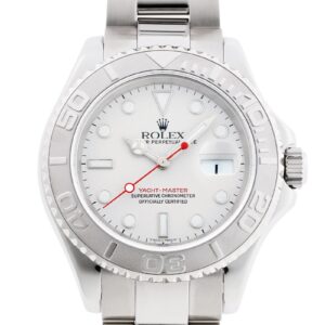 ロレックス - オイスター パーペチュアル ヨットマスター | ROLEX | 16622 | PT&SS シルバー文字盤 自動巻き ブレスレット | 中古
