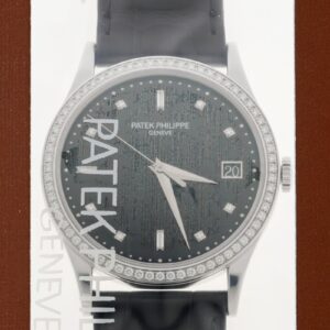 パテックフィリップ - カラトラバ ベゼルダイヤ Cal.324 S C | PATEK PHILIPPE | 5297G-001 | WG 黒文字盤 自動巻き レザー | レストア