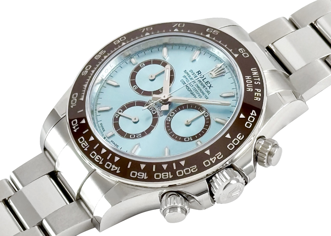 ロレックス - オイスターパーペチュアル コスモグラフ デイトナ | ROLEX | 126506 | PT アイスブルー文字盤 自動巻き ブレスレット