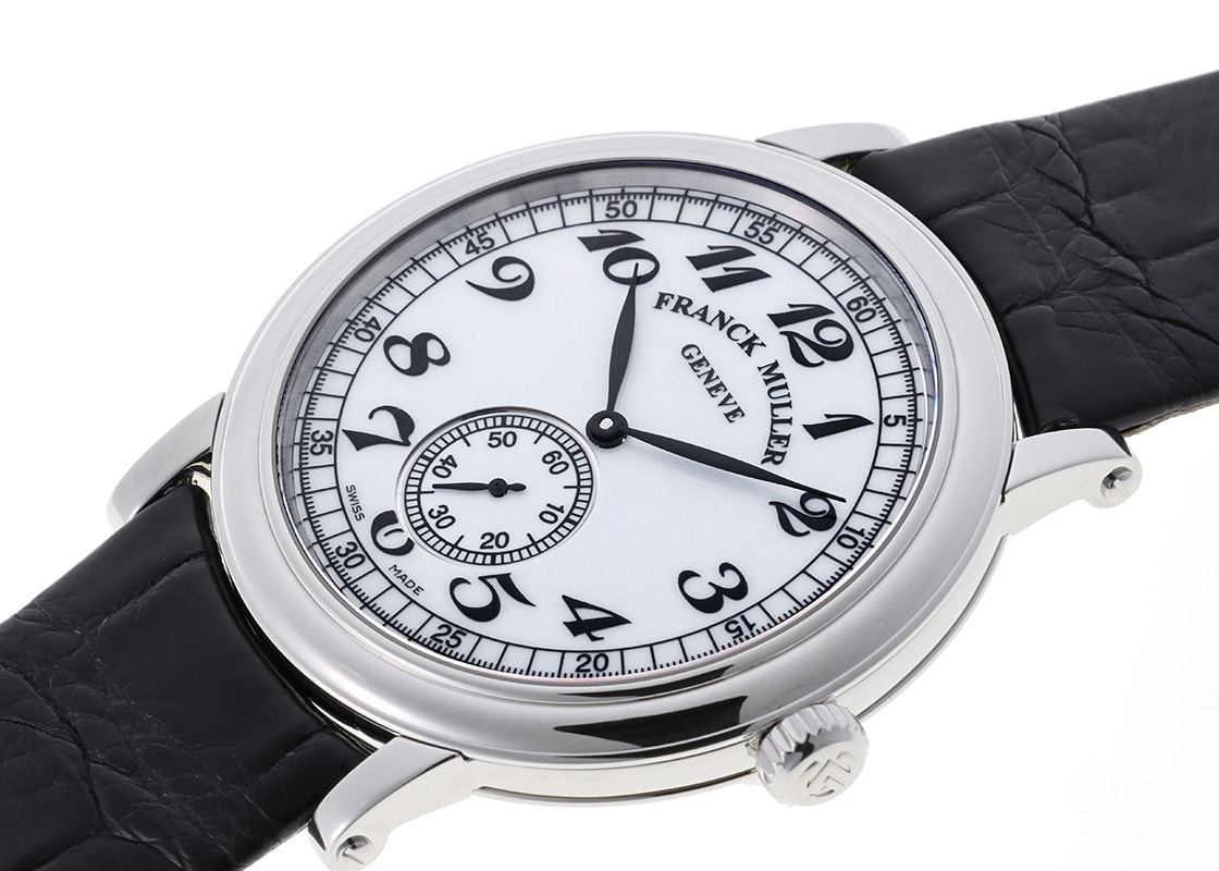 フランクミュラー - ラウンド ヴィンテージ | FRANCK MULLER | 7421BS6VIN | SS 白文字盤 手巻き レザー | 中古
