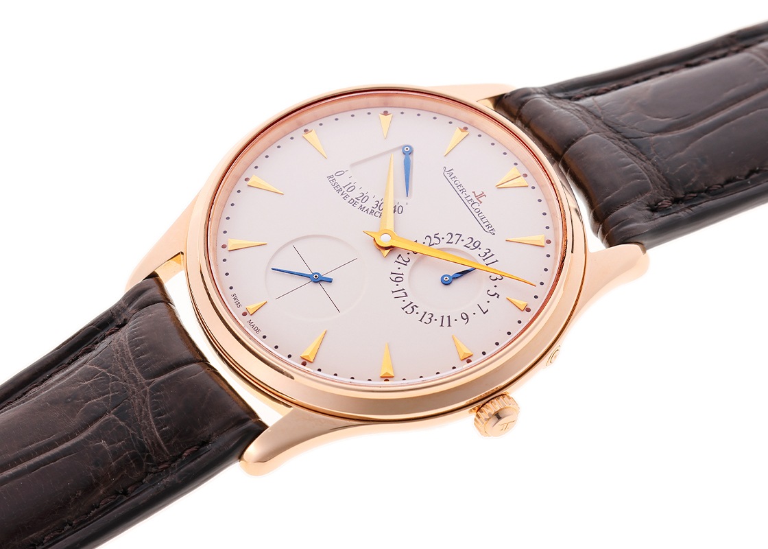 ジャガールクルト - マスター ウルトラスリム リザーブドマルシェ | JAEGER LECOULTRE | Q1372520(176.2.38.S) | PG シルバー文字盤 自動巻き レザー | 中古