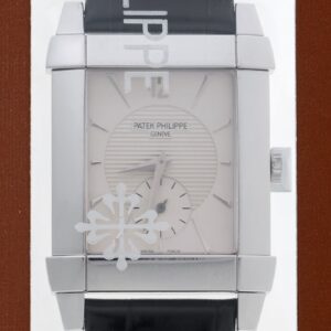 パテックフィリップ - ゴンドーロ | PATEK PHILIPPE | 5111G-001 | WG シルバー文字盤 手巻き レザー | レストア