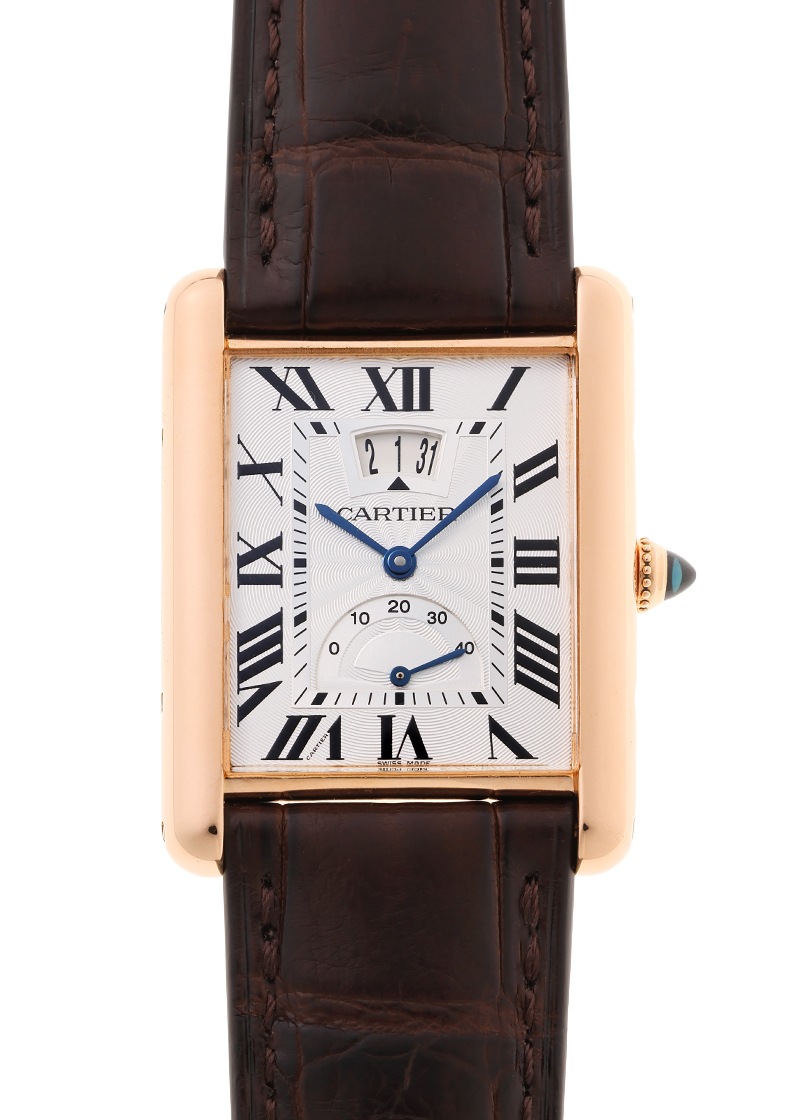 カルティエ - タンク ルイ カルティエ XL マニュアルデイト | CARTIER | W1560003 | PG シルバー文字盤 手巻き レザー | 中古