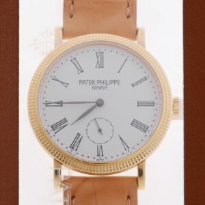パテックフィリップ - カラトラバ | PATEK PHILIPPE | 7119J-012 | YG 白文字盤 手巻き レザー | レストア