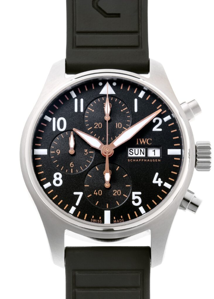 IWC - パイロットウォッチ クロノグラフ APXGP | INTERNATIONAL WATCH COMPANY | IW388116 | SS 黒文字盤 自動巻き ラバー | 委託品 | 未使用品
