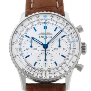 ブライトリング - ナビタイマー B01 クロノグラフ ブティック限定 | BREITLING | AB0139A71G1P1(AB0139) | SS シルバー文字盤 自動巻き レザー | 中古