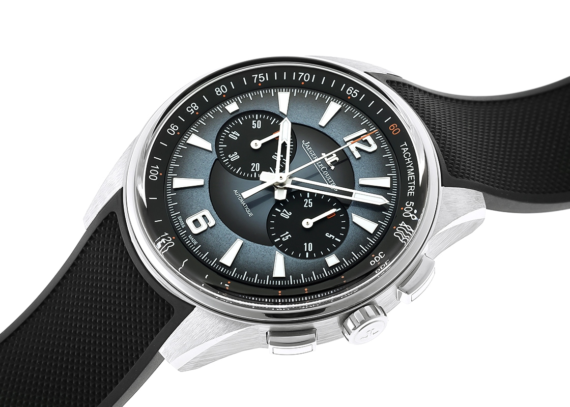 ジャガールクルト - ポラリス クロノグラフ | JAEGER LECOULTRE | Q9028651(842.8.C0.S) | SS グレー文字盤 自動巻き ラバー | 未使用品