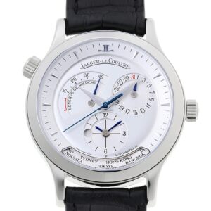 ジャガールクルト - マスタージオグラフィーク | JAEGER LECOULTRE | 142.8.92 | SS シルバー文字盤 自動巻き レザー | 中古