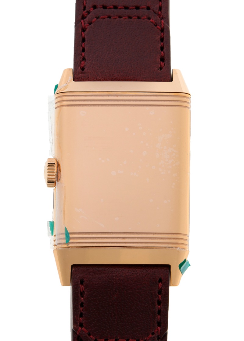 ジャガールクルト - レベルソ トリビュート | JAEGER LECOULTRE | Q713256J | PG バーガンディ文字盤 手巻き レザー