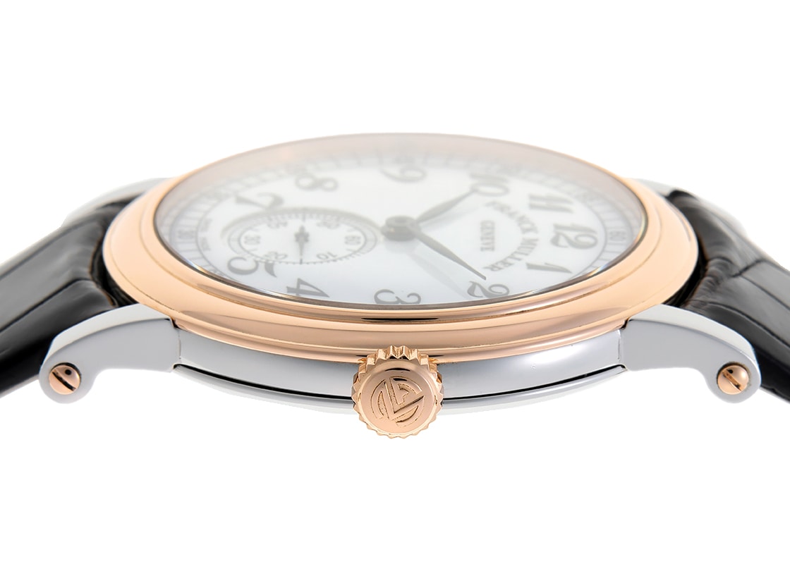 フランクミュラー - ラウンド ヴィンテージ | FRANCK MULLER | 7391 BS6 STG | PG&SS 白文字盤 手巻き レザー