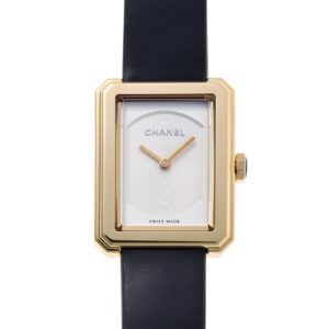シャネル - ボーイフレンド スモールモデル | CHANEL | H6587 | BG シルバー文字盤 クォーツ レザー | 中古