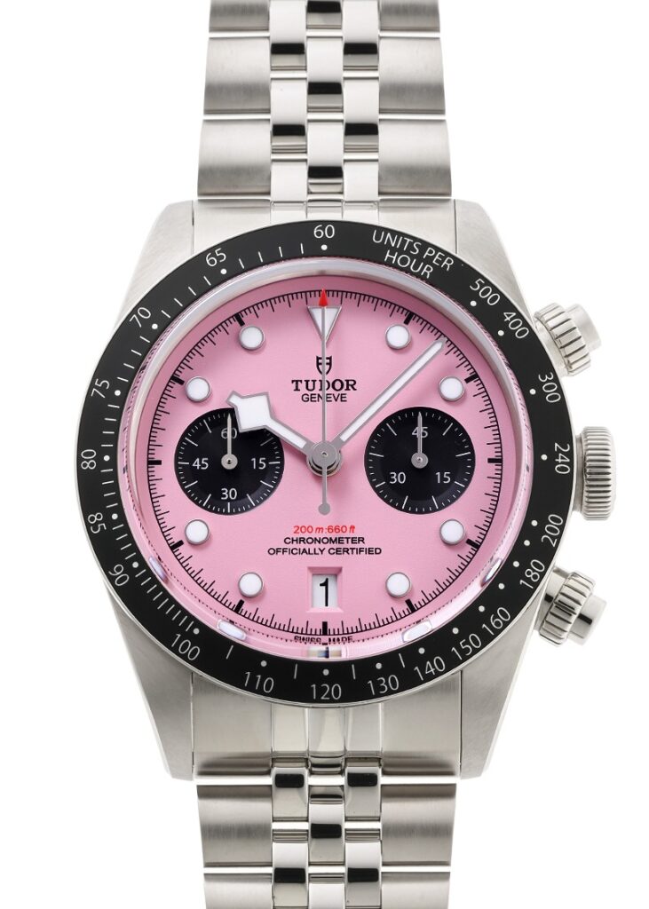 チューダー - ブラックベイ クロノ | TUDOR | M79360N-0019 | SS ピンク文字盤 自動巻き ブレスレット