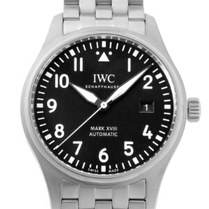 IWC - パイロットウォッチ マークXVIII | INTERNATIONAL WATCH COMPANY | IW327015 | SS 黒文字盤 自動巻き ブレスレット | 中古