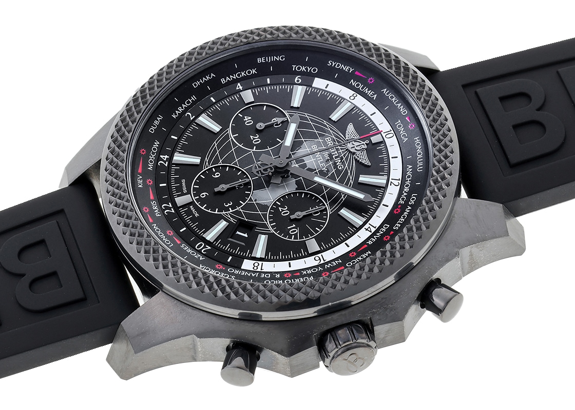 ブライトリング - ベントレー B05 ユニタイム 世界500本限定 | BREITLING | MB0521V4/BE46 | SS(PVD) 黒文字盤 自動巻き ラバー | 中古