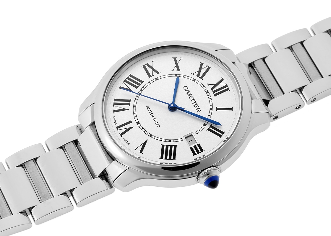 カルティエ - ロンド マスト ドゥ カルティエ | CARTIER | WSRN0035 | SS シルバー文字盤 自動巻き ブレスレット | 未使用品