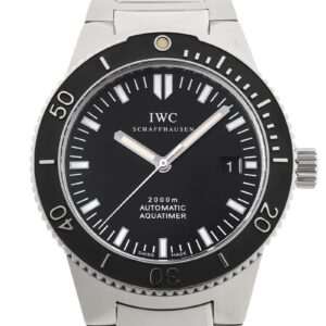 IWC - GST アクアタイマー | INTERNATIONAL WATCH COMPANY | IW353602 | SS 黒文字盤 自動巻き ブレスレット | 中古