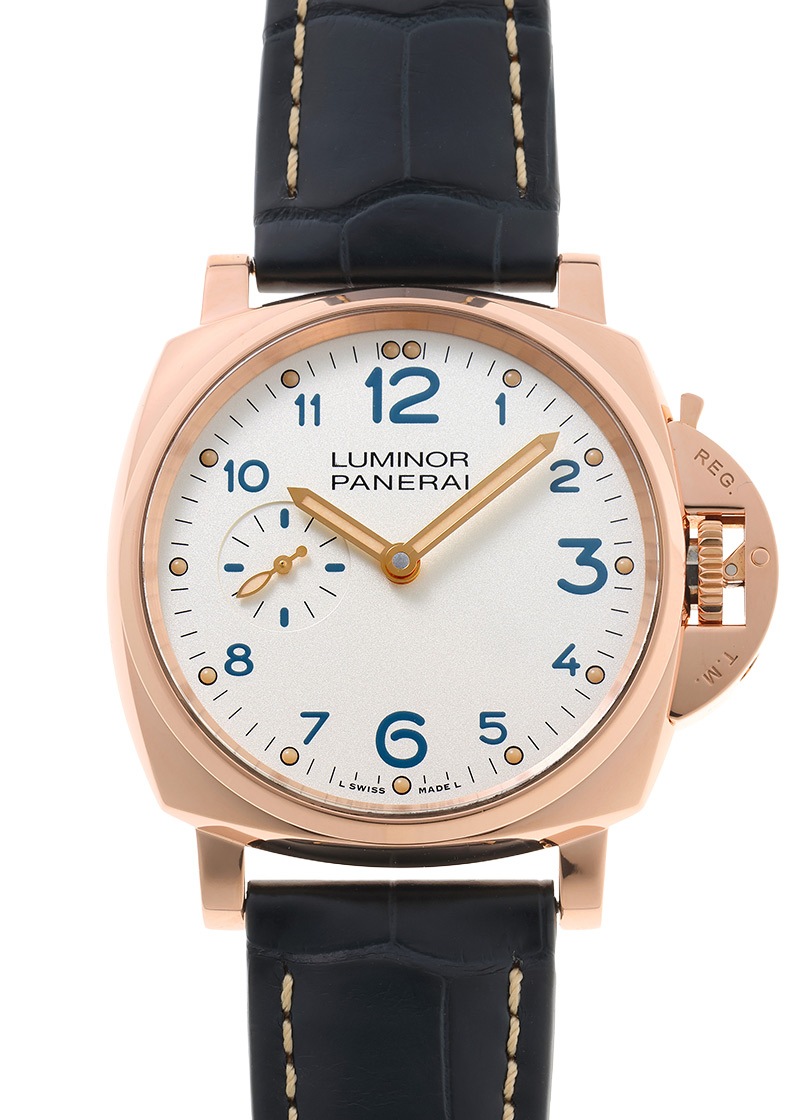 オフィチーネパネライ - ルミノール ドゥエ 3デイズ オロロッソ | OFFICINE PANERAI | PAM00741 | RG アイボリー文字盤 手巻き レザー | 中古