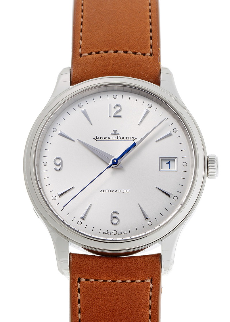 ジャガールクルト - マスターコントロール デイト | JAEGER LECOULTRE | Q4018420(830.8.A0.S) | SS シルバー文字盤 自動巻き レザー