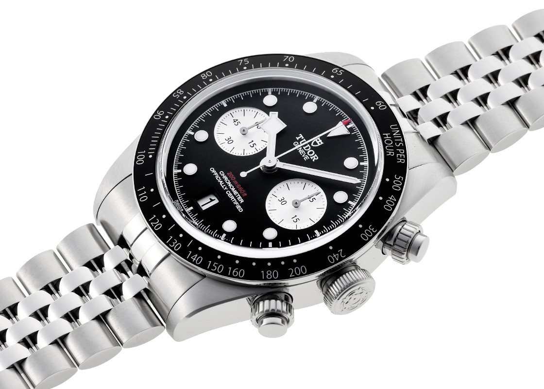 チューダー - ブラックベイ クロノグラフ | TUDOR | M79360N-0013 | SS 黒文字盤 自動巻き ブレスレット