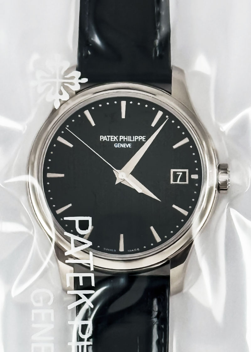 パテックフィリップ - カラトラバ | PATEK PHILIPPE | 5227G-010 | WG 黒文字盤 自動巻き レザー | 中古