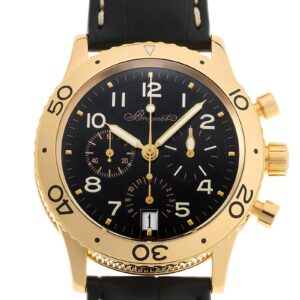ブレゲ - トランスアトランティック | BREGUET | 3820BA/N2/9W6 | YG 黒文字盤 自動巻き レザー | 中古
