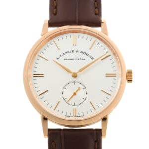 A.ランゲ＆ゾーネ - サクソニア | A.LANGE & SOHNE | 219.032(LSLS2194AD) | PG シルバー文字盤 手巻き レザー | 中古