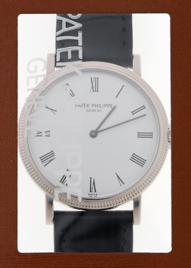 パテックフィリップ - カラトラバ | PATEK PHILIPPE | 5120G‐001 | WG 白文字盤 自動巻き レザー | 中古