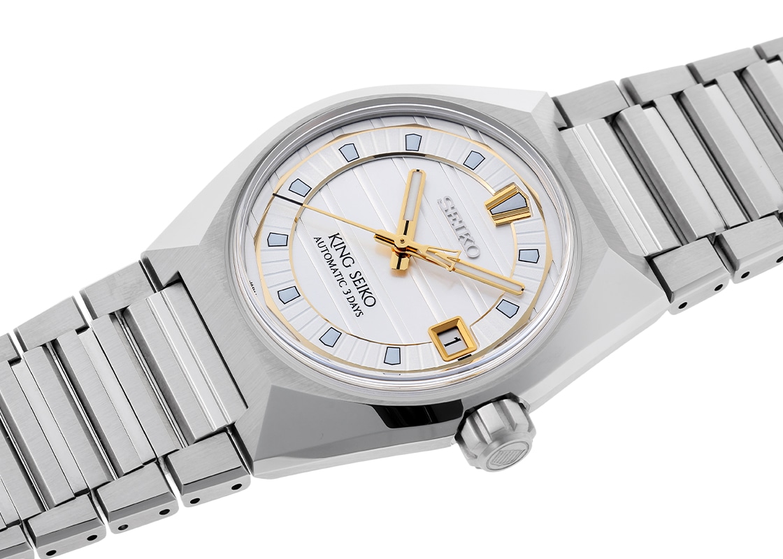 キングセイコー - バナック セイコーウオッチサロン専用モデル | KING SEIKO | SDKV005(8L45-00B0) | SS シルバー文字盤 自動巻き ブレスレット | 未使用品