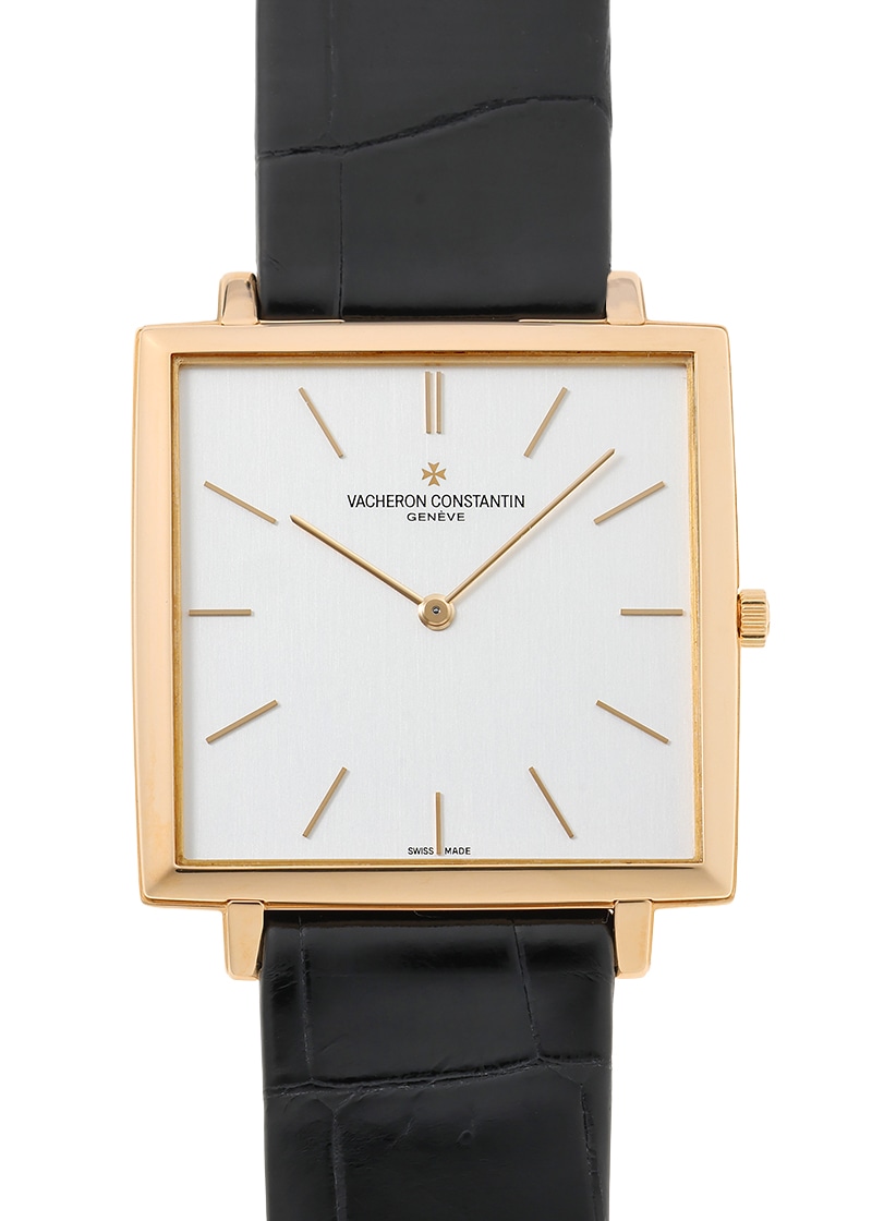 ヴァシュロンコンスタンタン - ヒストリーク エクストラフラット 1968 | VACHERON CONSTANTIN | 43043/000R-9592 | PG シルバー文字盤 自動巻き レザー | 中古