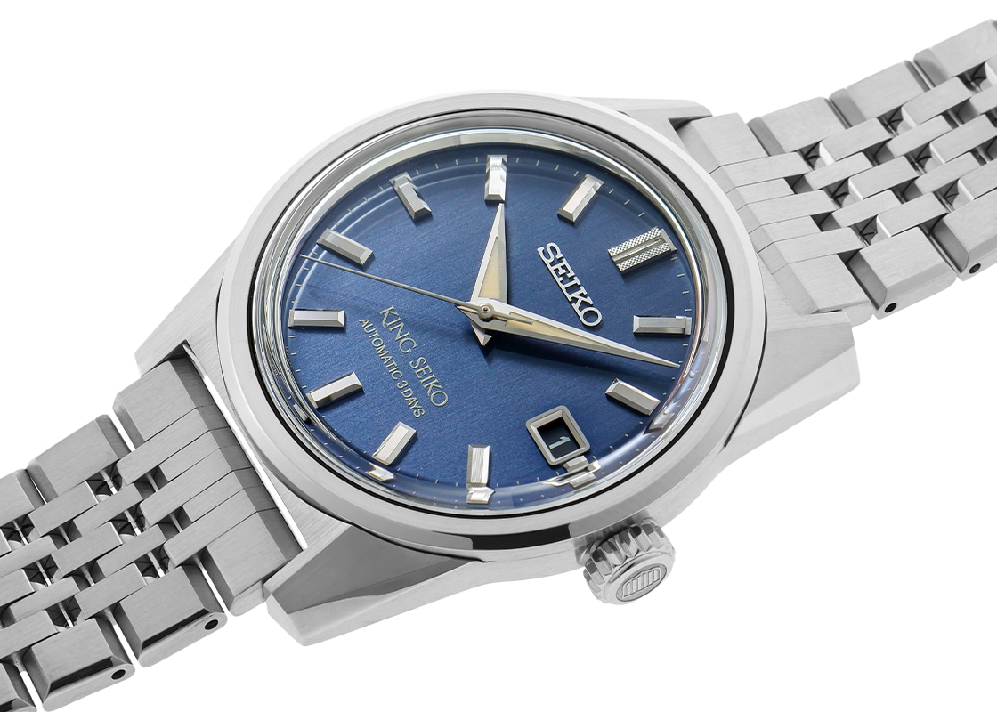 キングセイコー - KSK セイコーウオッチサロン専用モデル | KING SEIKO | SDKS023(6R55-00B0) | SS ブルー文字盤 自動巻き ブレスレット | 未使用品