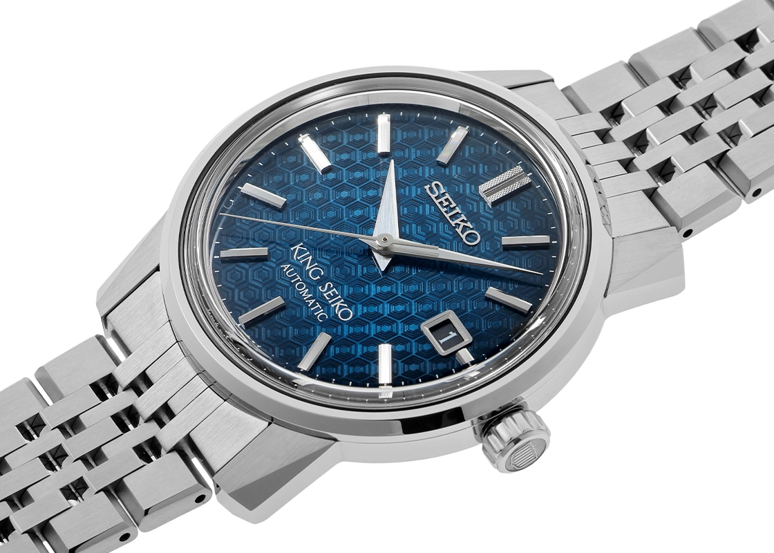 キングセイコー - KSK セイコーウオッチサロン専用モデル | KING SEIKO | SDKA013(6L35-00G0) | SS ブルー文字盤 自動巻き ブレスレット | 未使用品