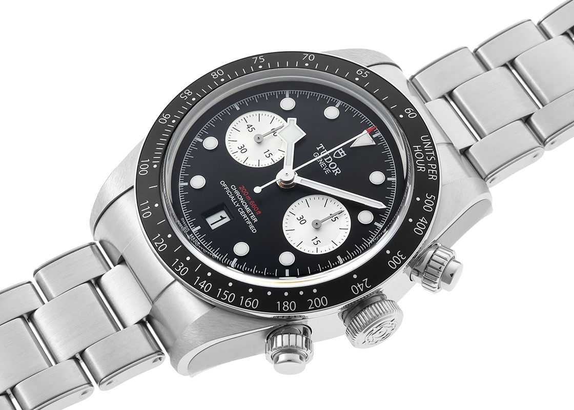 チューダー - ブラックベイ クロノグラフ | TUDOR | M79360N-0011 | SS 黒文字盤 自動巻き ブレスレット