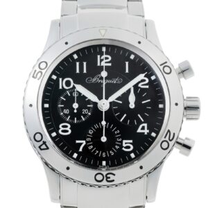 ブレゲ - アエロナバル | BREGUET | 3800ST/92/SW9 | SS 黒文字盤 自動巻き ブレスレット | 中古