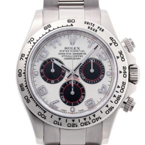 ロレックス - オイスター パーペチュアル コスモグラフデイトナ | ROLEX | 116509 | WG 白/黒文字盤 自動巻き ブレスレット | 中古