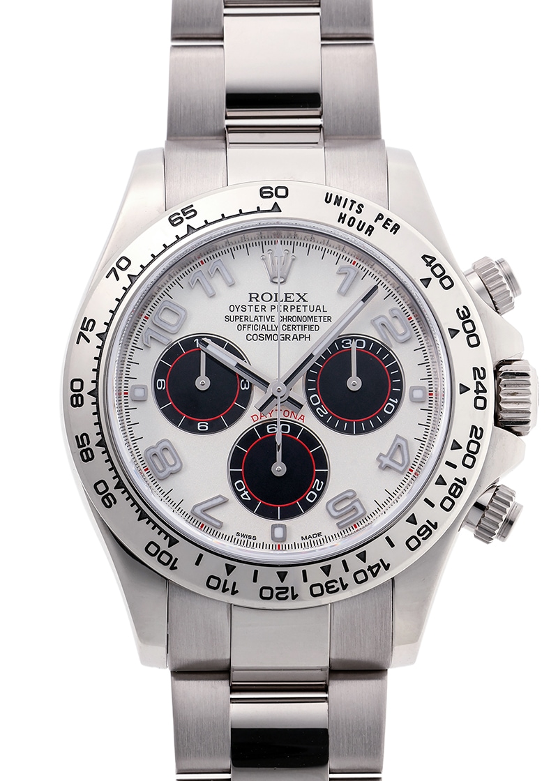 ロレックス - オイスター パーペチュアル コスモグラフデイトナ | ROLEX | 116509 | WG 白/黒文字盤 自動巻き ブレスレット | 中古