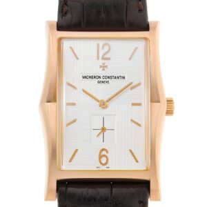 ヴァシュロンコンスタンタン - ヒストリーク アロンデ 1954 | VACHERON CONSTANTIN | 81018/000R-9657 | PG シルバー文字盤 手巻き レザー | 中古